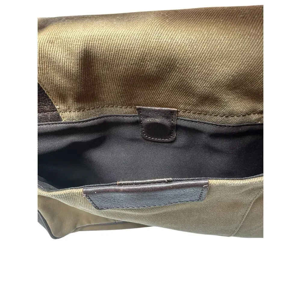 Marc New York Andrew Marc Messenger Bag Brown Laptop Briefcase 15”